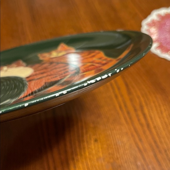 Cat Design Decorative Plate - Picture 5 of 7